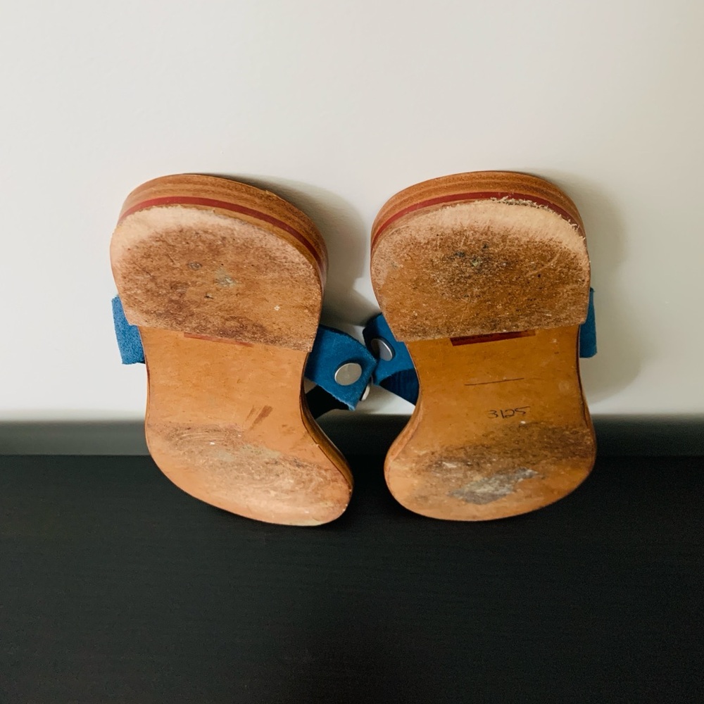 HAMMITT Winston Abyss Flip Flop Suede Sandals Sz 9 - Picture 8 of 8